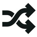 Shuffle SVG Icon
